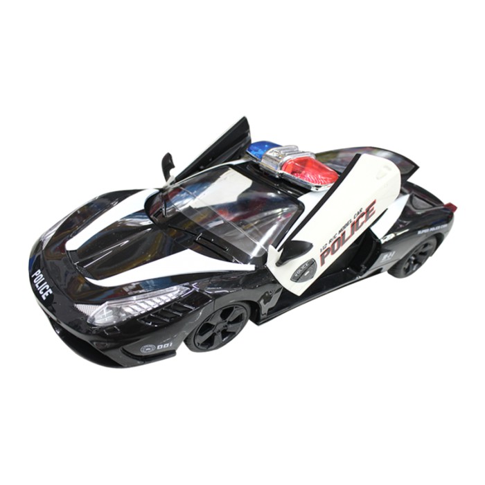 Mainan Remote Control RC Ferrari Police Car RD-858 1-12