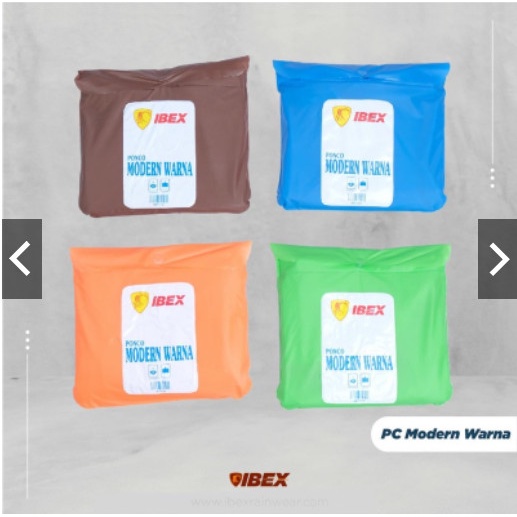 Jas Hujan Poncho Modern Ibex