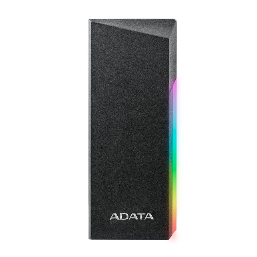 ADATA EC700G M.2 PCIe/SATA SSD Enclosure with RGB Lighting