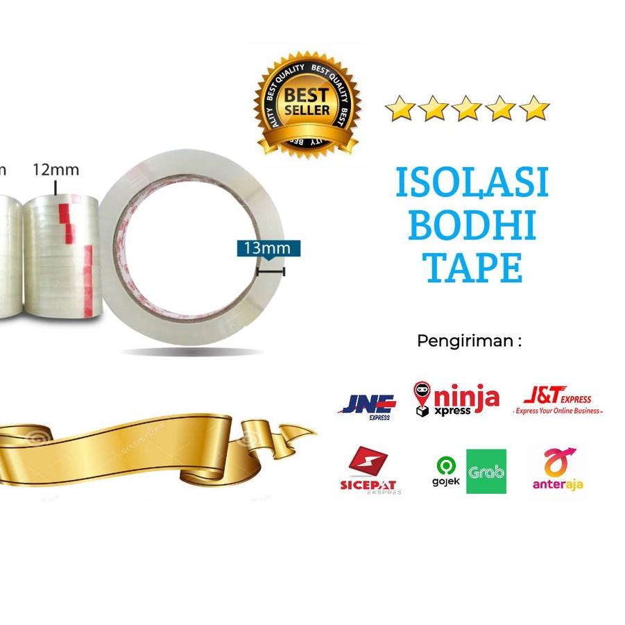 

Flash Sale ISOLASI BODHI TAPE 12/24MM X 100YARD #PER SLOP# 시