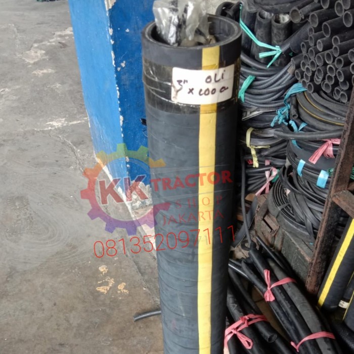 selang hose tangki hidrolik ke pompa sk200-6 3inch