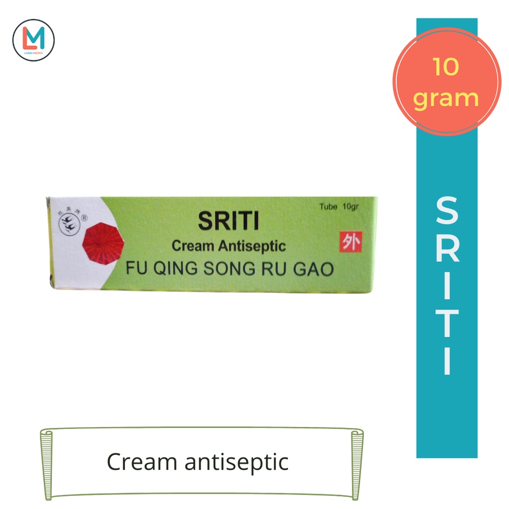 Sriti (Fu Qing Song Ru Gao) 10 Gram | Krim Antiseptik