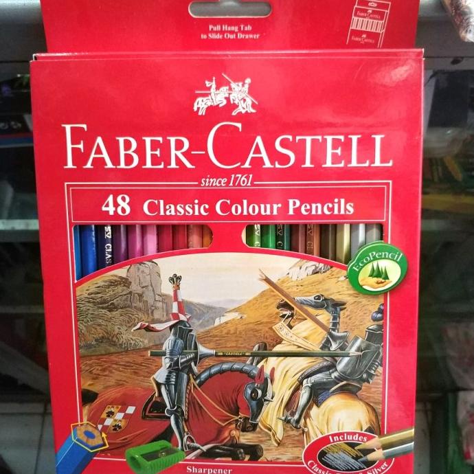 

Pensil Warna Faber-Castell 48 Warna Panjang Terbaik Dikelasnya