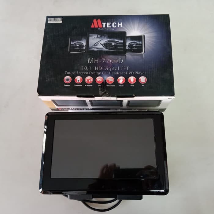 Headrest monitor clip on MTECH 10" MH-7700D HD