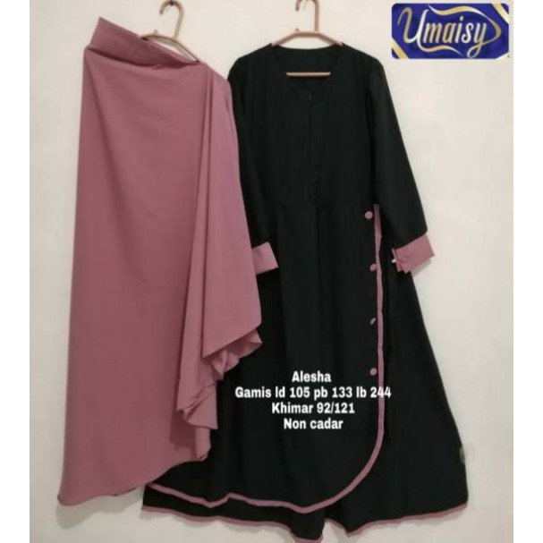 Gamis Sunnah Syari Set alesha