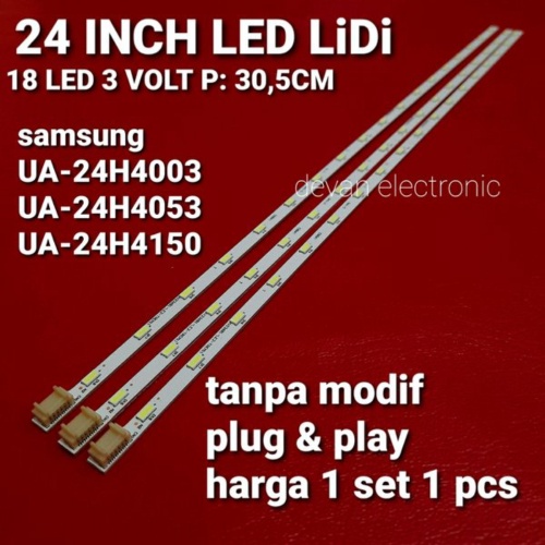 Unik backlight samsung 24 h4003 ua 24 h4053 ua 24 h4150 lampu led backlight tv samsung ua 24h4003 ua