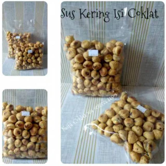 

Sus kering isi coklat kemasan 250gr