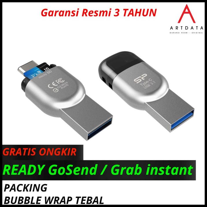 Silicon Power Mobile Dual Usb 3.1 Type C Card Reader Xiaomi Oppo Vivo