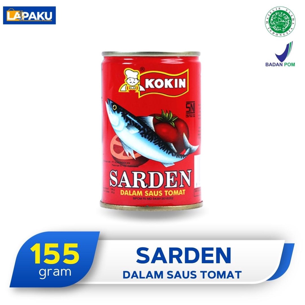 

Sarden Saus Tomat Kokin 155 gram