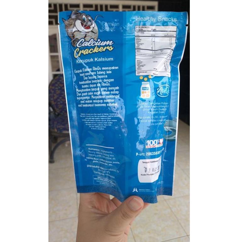 

Stok Banyak➨ 77MJ9 KERUPUK KRUPUK KALSIUM TULANG LELE ABIQU SNACK CEMILAN CAMILAN MPASI SEHAT W91 ≛Best Produk