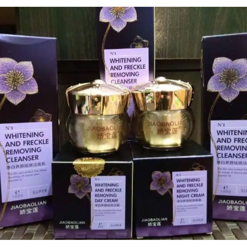 Jiaobaolian No1. Day n Night cream + Sabun