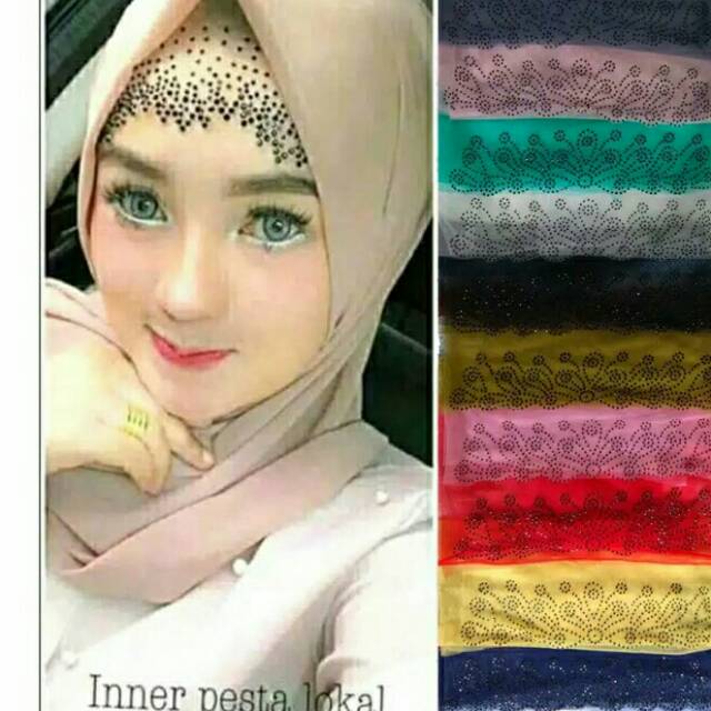 Inner hijab pesta Dalaman hijab