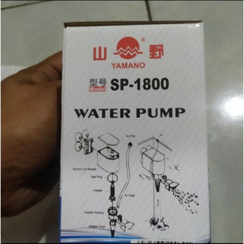 pompa celup yamano SP 1800 SP1800 water pump aquarium power head