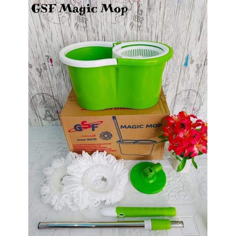 Spin Mop / Alat Pel Model Plastik