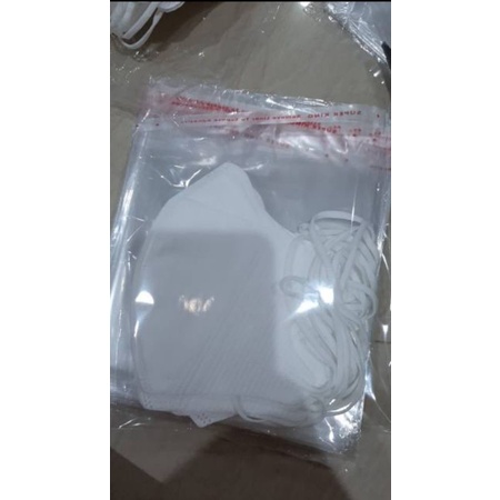 Plastik seal roti opp / masker 15 x 15 cm / 14 x 18 cm isi 100 lembar