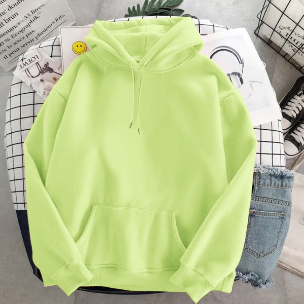 Sweater Wanita Hoodie Polos KIKY Size M-XL