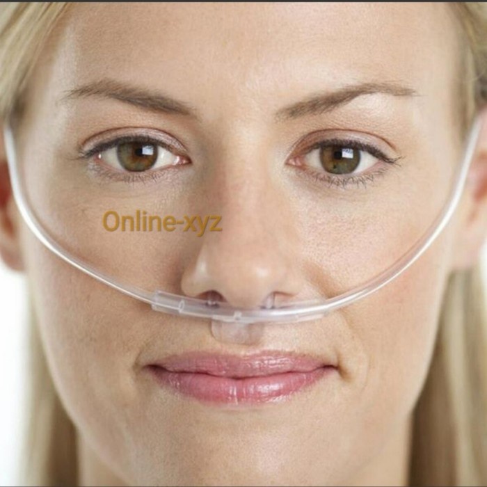 Selang Oksigen Hidung Nasal Cannula Oxygen u/Dewasa oxymeter saturasi
