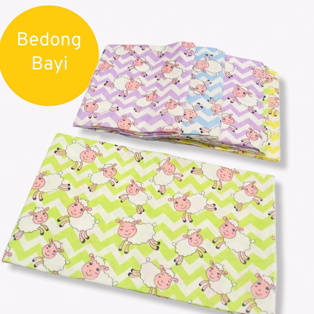 Bedong Bayi bayi Motif 6 pcs Murah