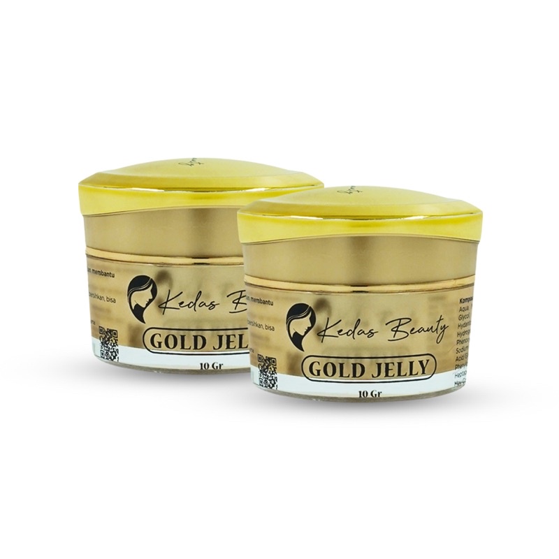 Paket 2 Gold Jelly Kedas Beauty Original 100%