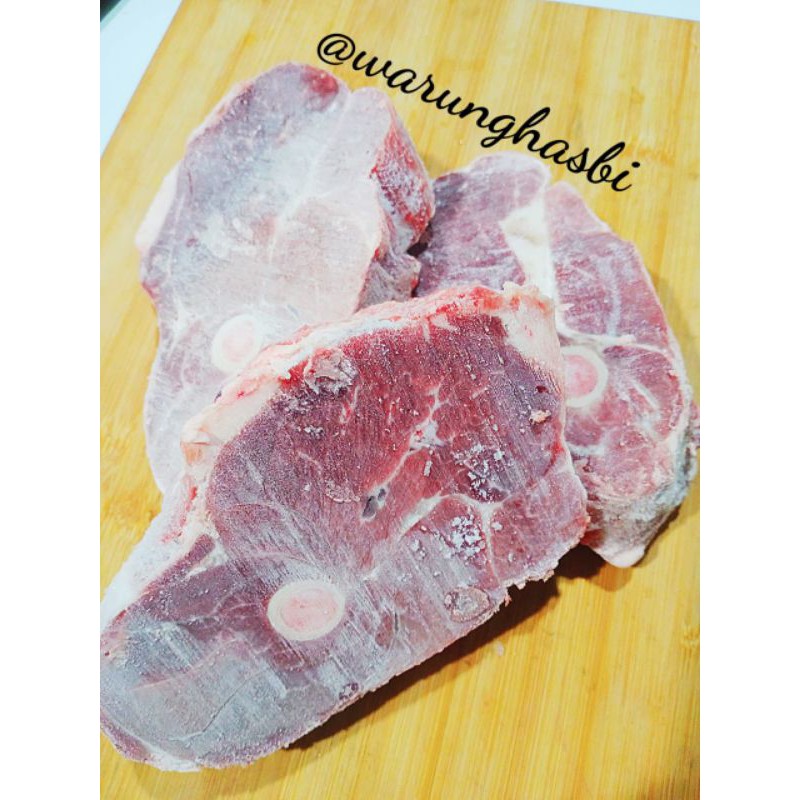 

lamb leg bone in ( daging paha kambing) 500gr