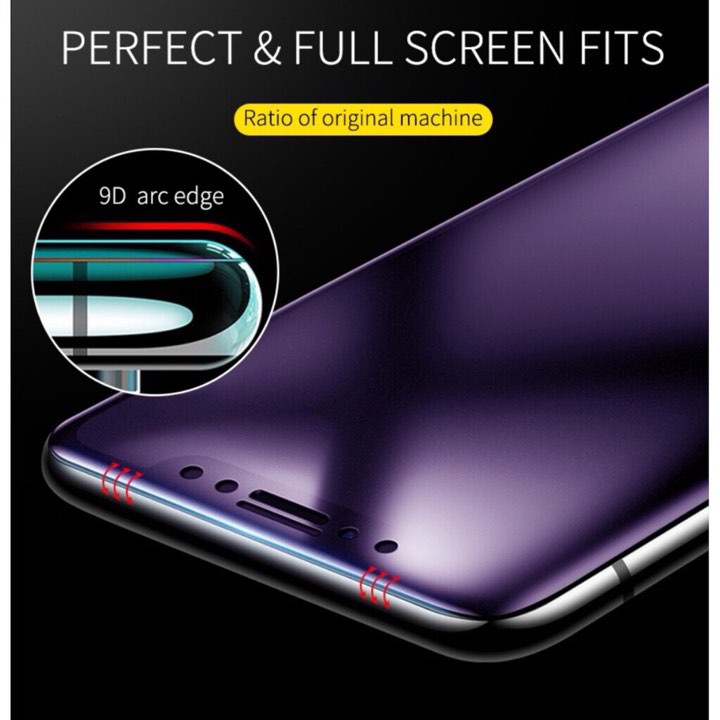 pelindung layar Redmi 8 8Pro 7 7A 6 6A 5 5Plus 5A 6X A2 A2Lite 6Pro S2 5X  Anti Blueray Matte 5D Clear Full Screen Tempered Glass