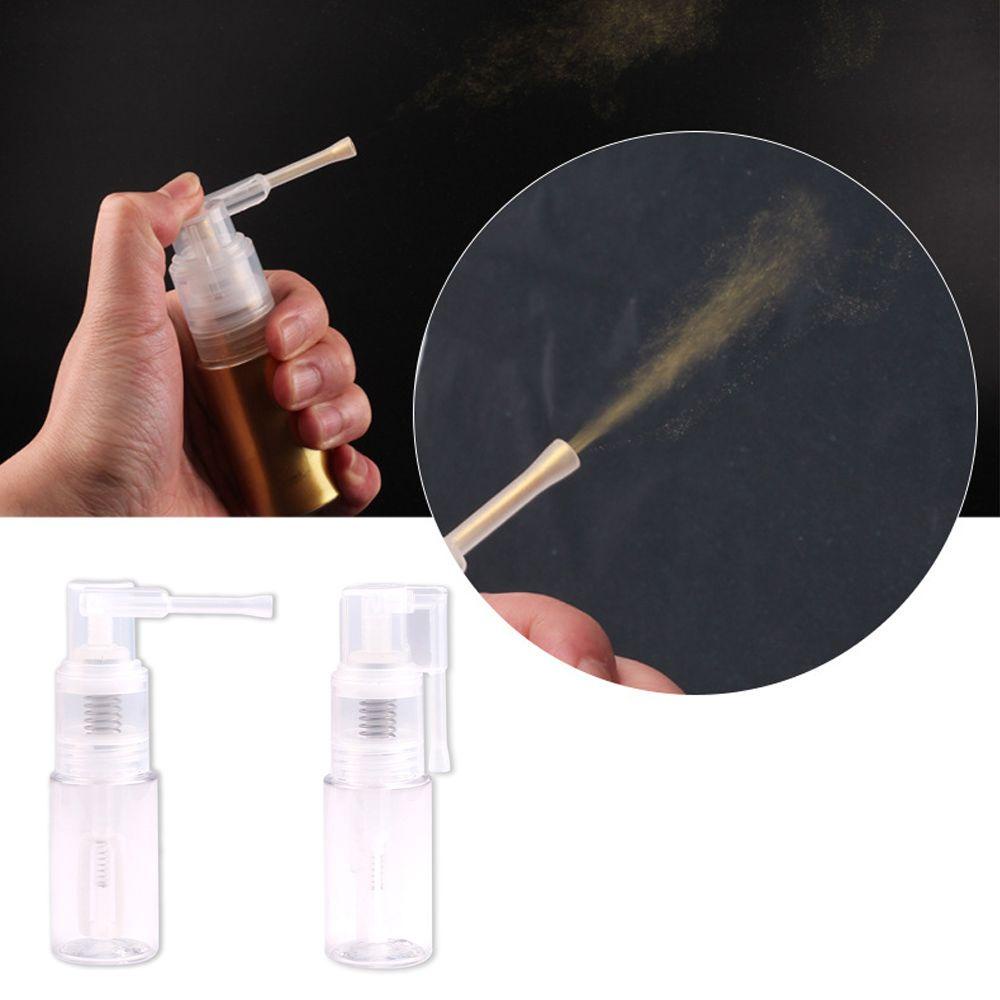 Solighter 35ML Glitter Duster Spray Bottle Portable Alat Dekorasi Kue Powder Bottle Wadah Bubuk Kue Mousse