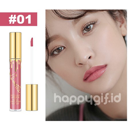 LAMEILA Lipstick Cair 6 Warna Matte Tahan Lama Lipstick Lip Gloss LA014 763