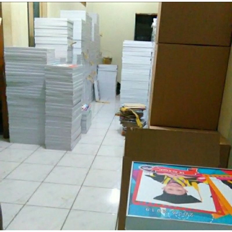 GROSIR FRAME BLOK 3D PREMIUM Photo Block / Frame Block UKURAN 20x20 CM / 8R Termurah (Tanpa Kaca)