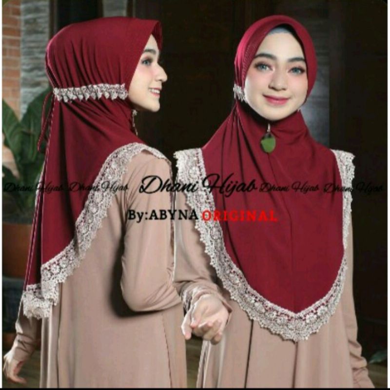 HIJAB INSTANS/HIJAB RENDA/BERGO RENDA/BERGO SERUT