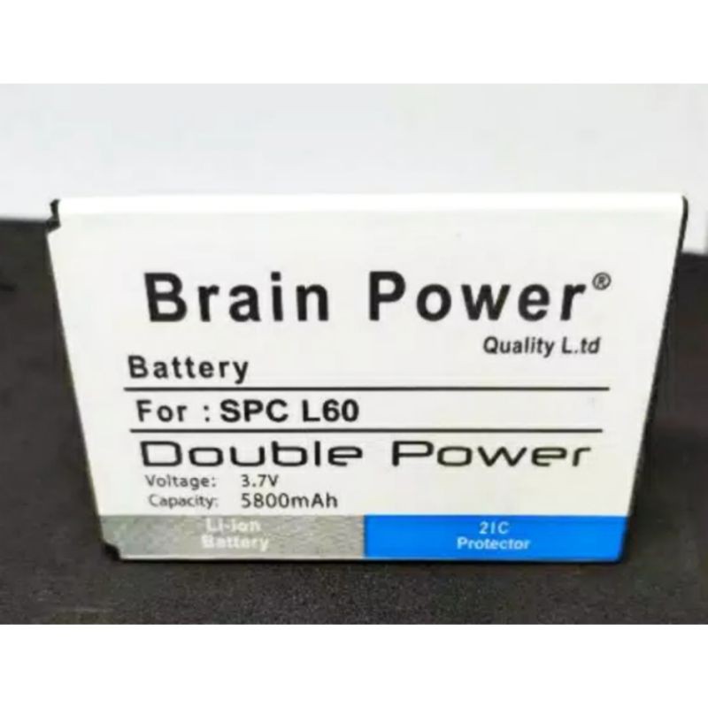 Baterai Batre bt SPC L60 Double Brain Power