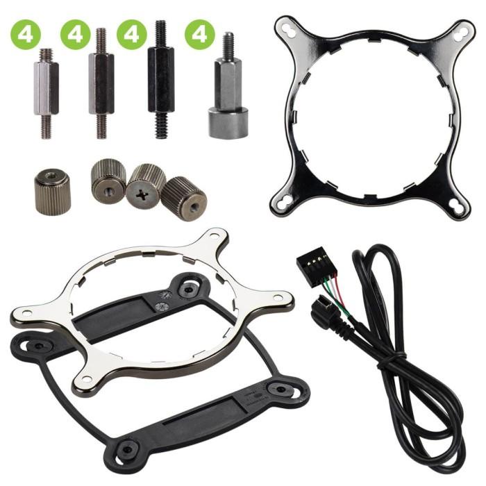 CPU Liquid cooler EVGA CLC 280 Liquid / Water CPU Cooler, RGB LED