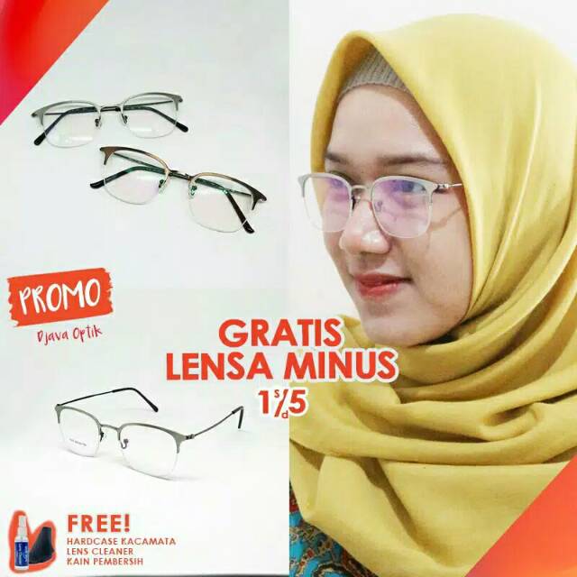 Freme kacamata 5002 minus+lensa pria wanita