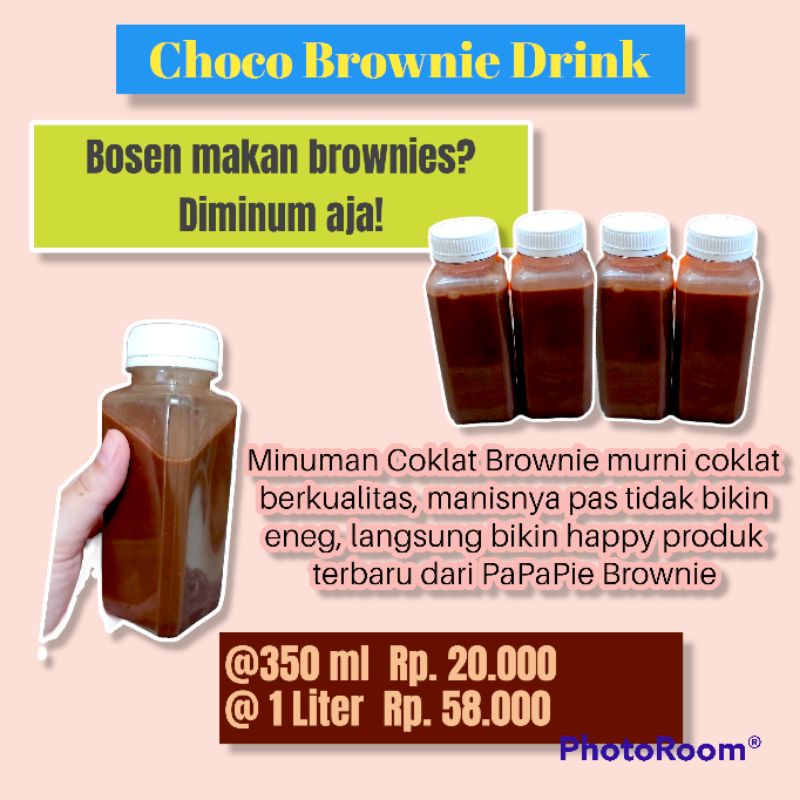 

choco Brownie Drink 350 ml / 1L