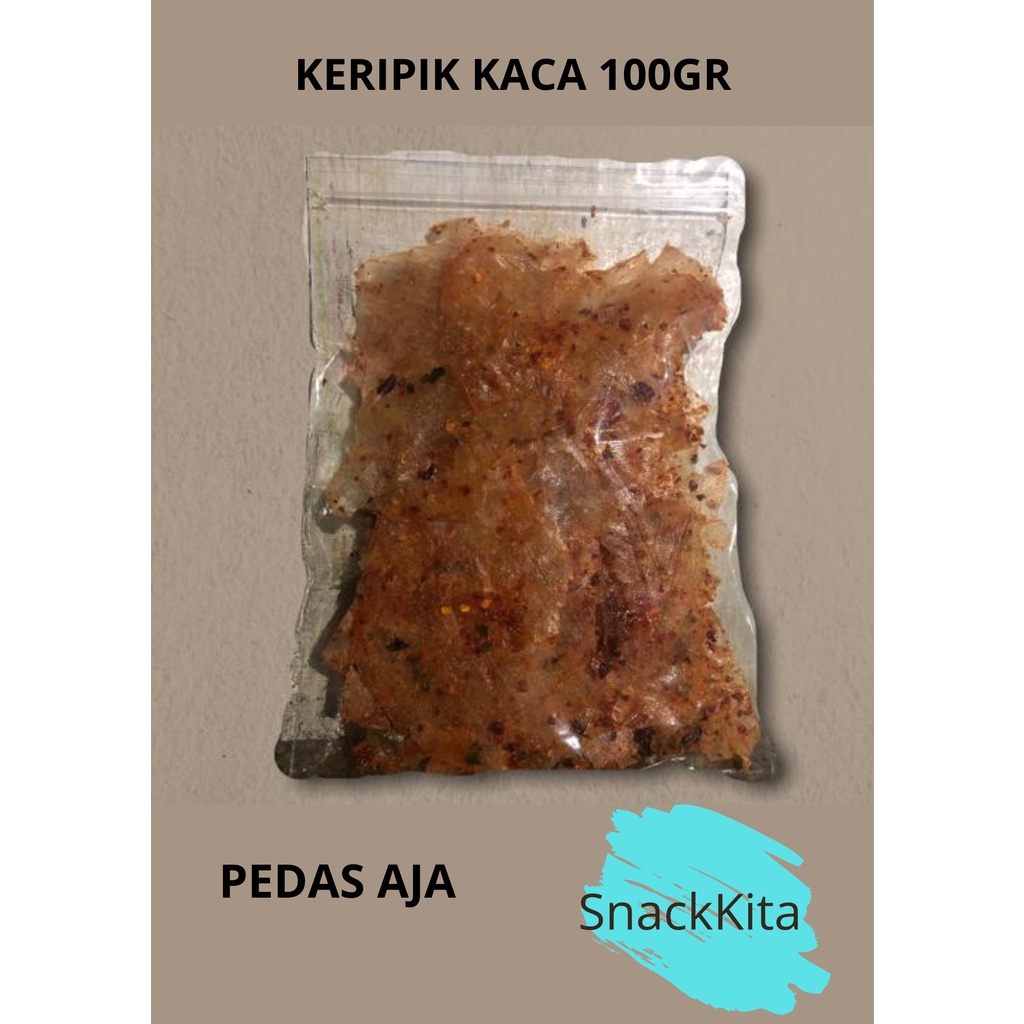 

KERIPIK KACA PEDASNYA GITU DAH