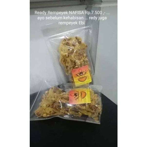 

Jajan Ndeso Peyek/Rempeyek Kacang Asli Melimpah Kacangnya by Nafisa Food