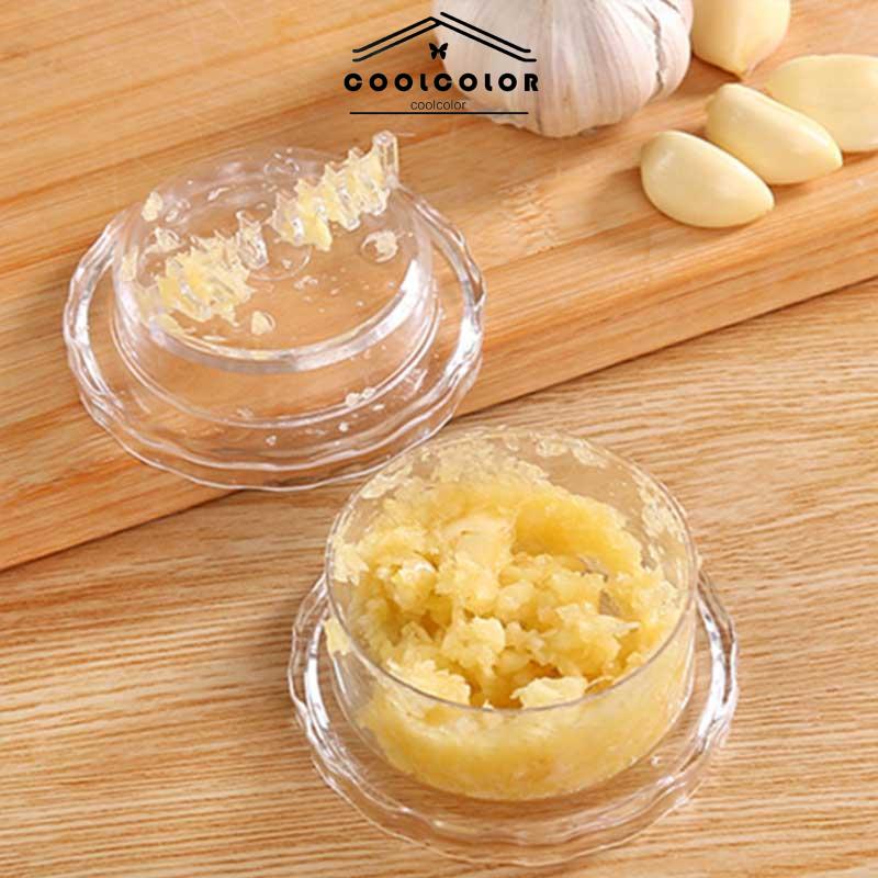 CODDapur Putar Bawang Putih Kotak Garlic Mixer Bawang Putih Tekan Bawang Putih Masher- cl