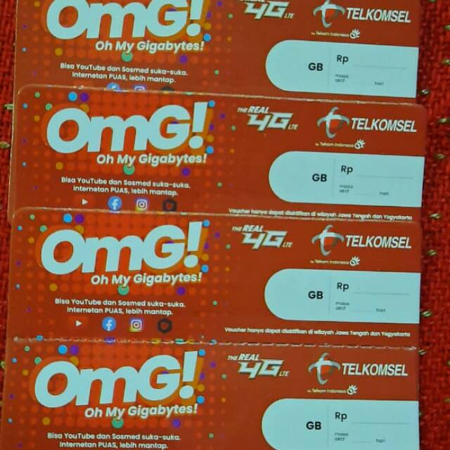 Voucher Fisik 10GB Telkomsel