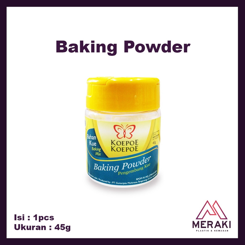 

BAking Powder Kupu Kupu Pengembang Kue