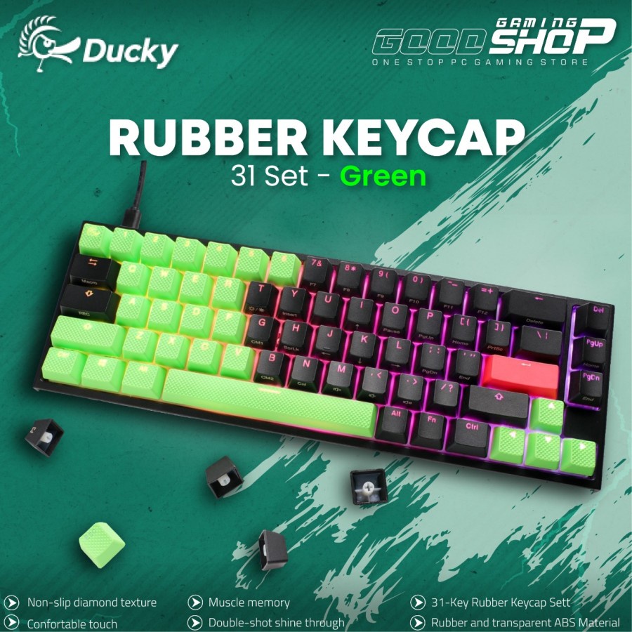 Ducky Rubber Keycap 31 Set