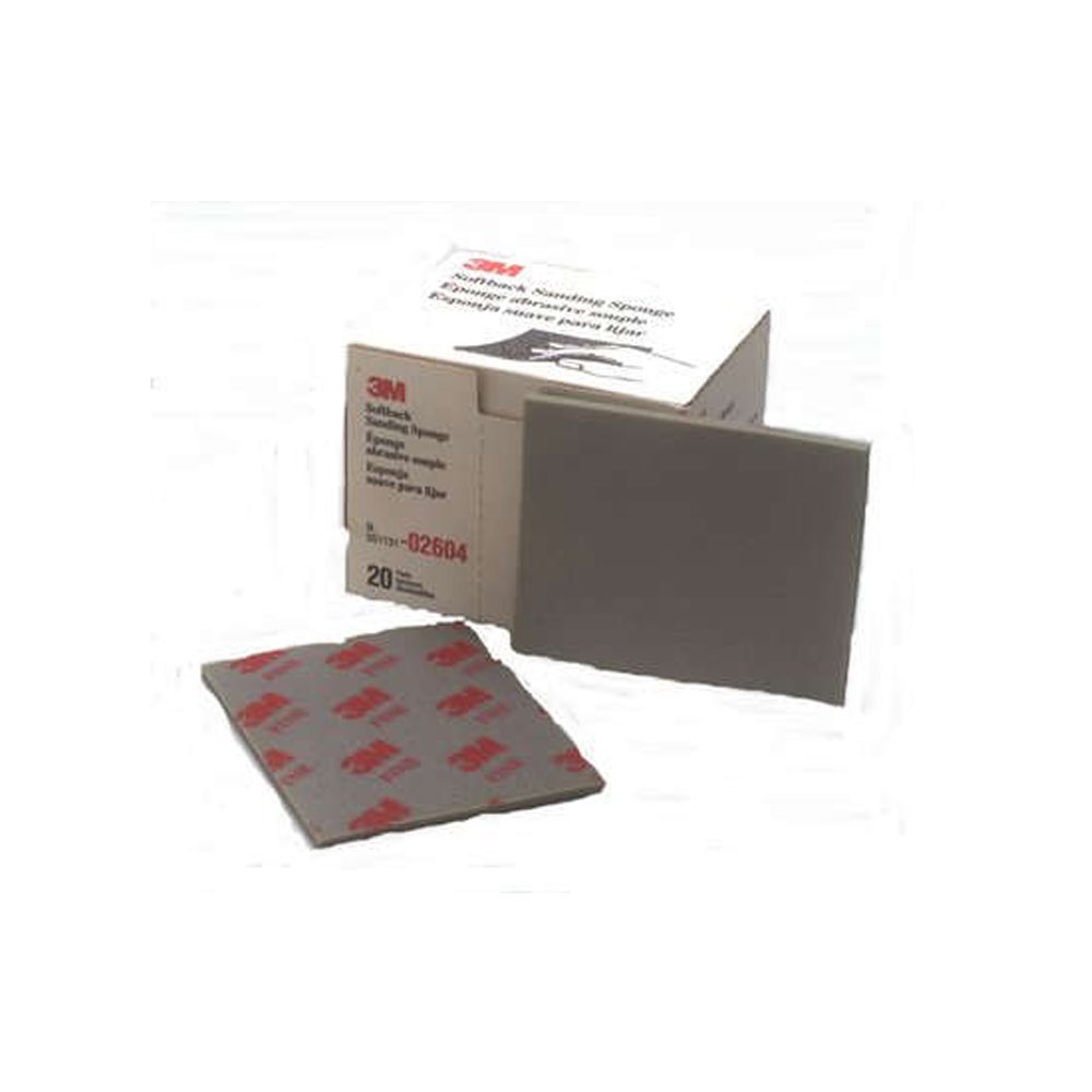 

3M Sanding Sponge Fine, 41/2 In X 51/2 In Pn02604 20pcs/box-7000000589