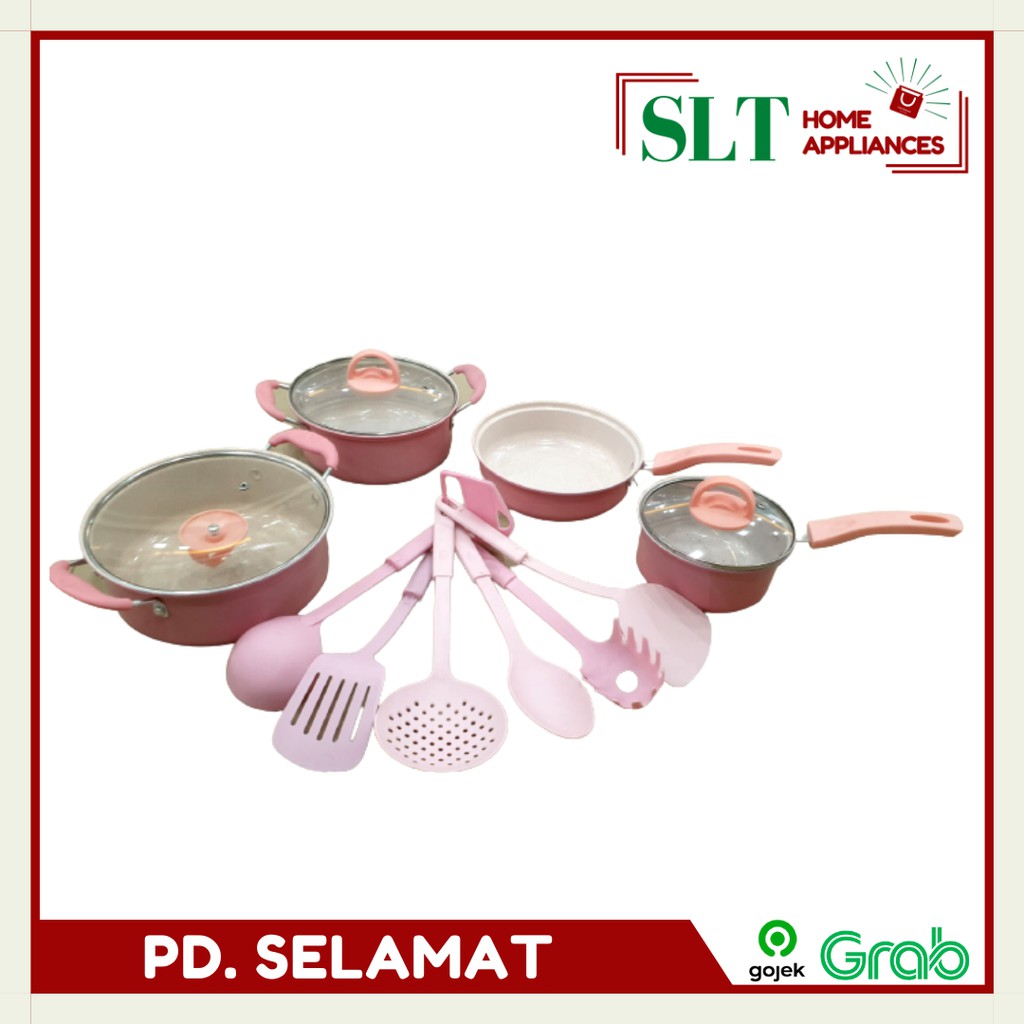 PANCI SET RIVERA TEFLON RV BMW PANCI WARNA  Cookware Set PANCI BMW