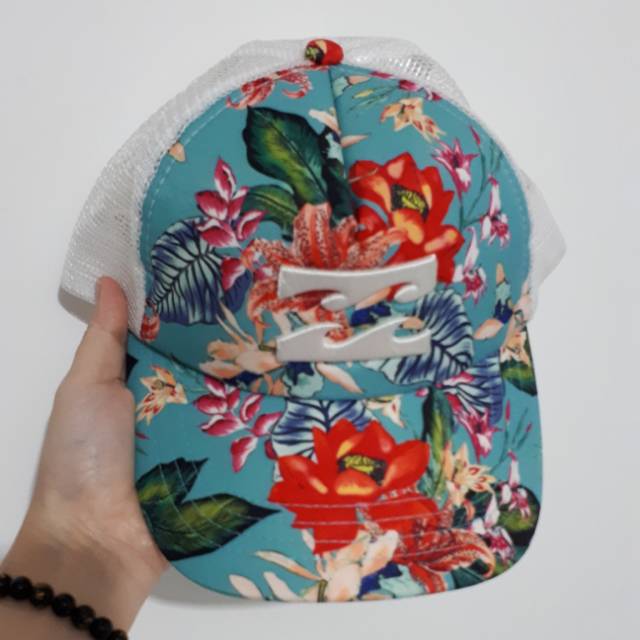 billabong floral hat