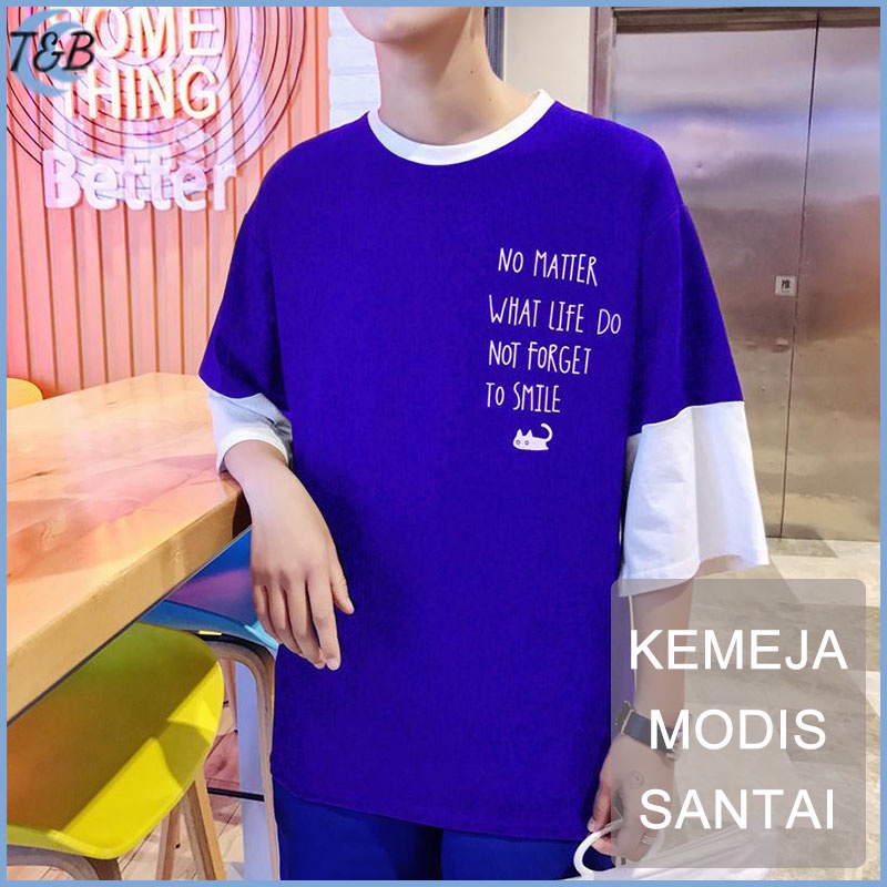 Baju kaus baju kaos pria distro baju kaos remaja kaos anak laki laki murah kapas baju kaos import terbaru lengan pendek