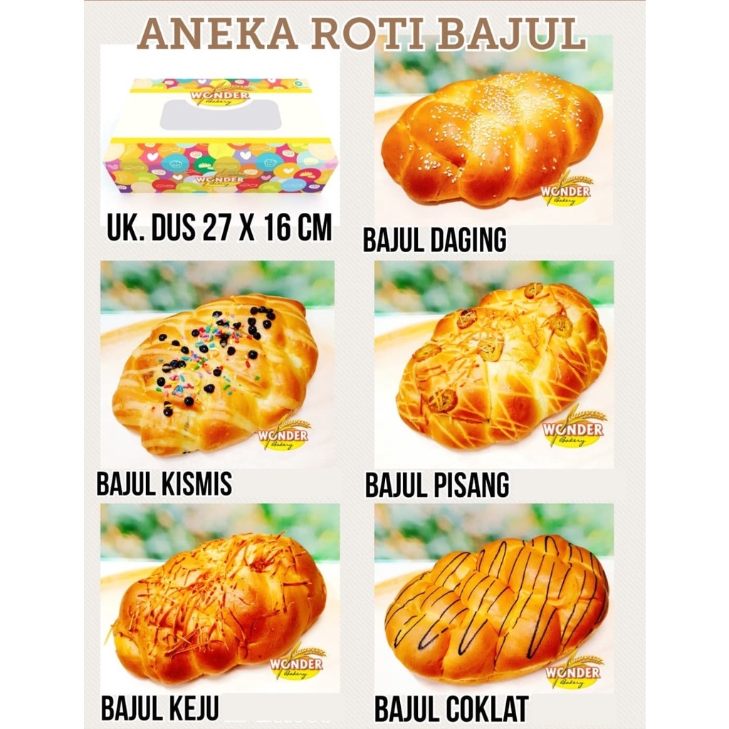 Roti Bajul - Wonder Bakery