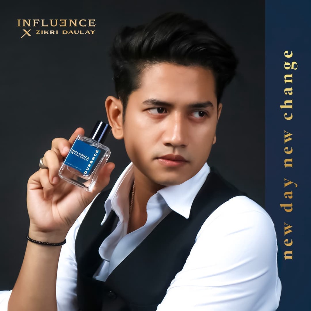 (TERLARIS) Parfum Durence influence X Zakir Daulay Original Aroma Khas &amp; Fresh Bikin Memikat Banyak Wanita Tahan Lama Hingga 12 jam