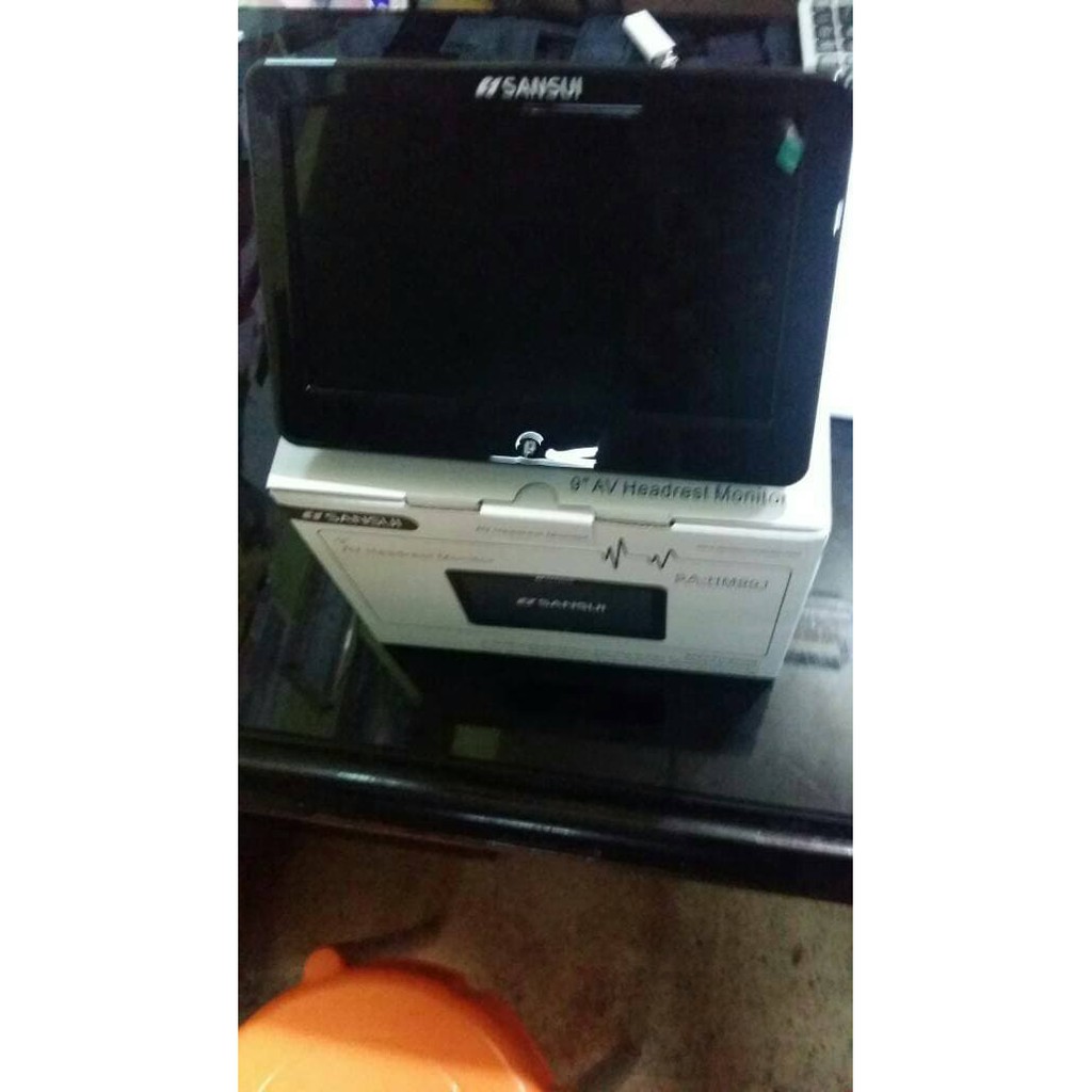 tv headrest clip on 9 in sansui monitor