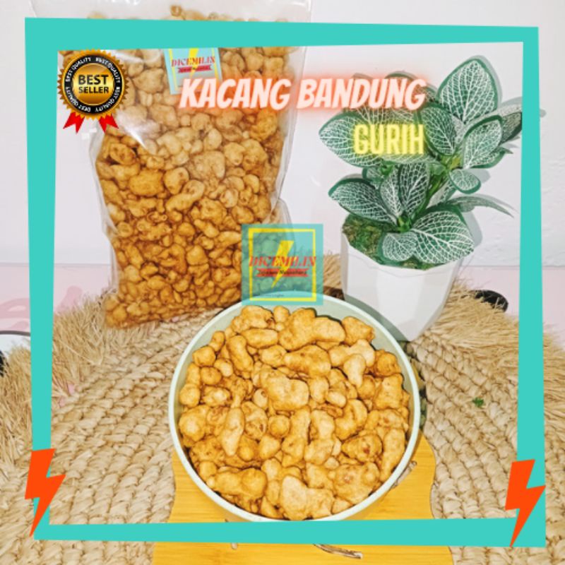 

Kacang telor bandung krispi renyah gurih medan 500gr