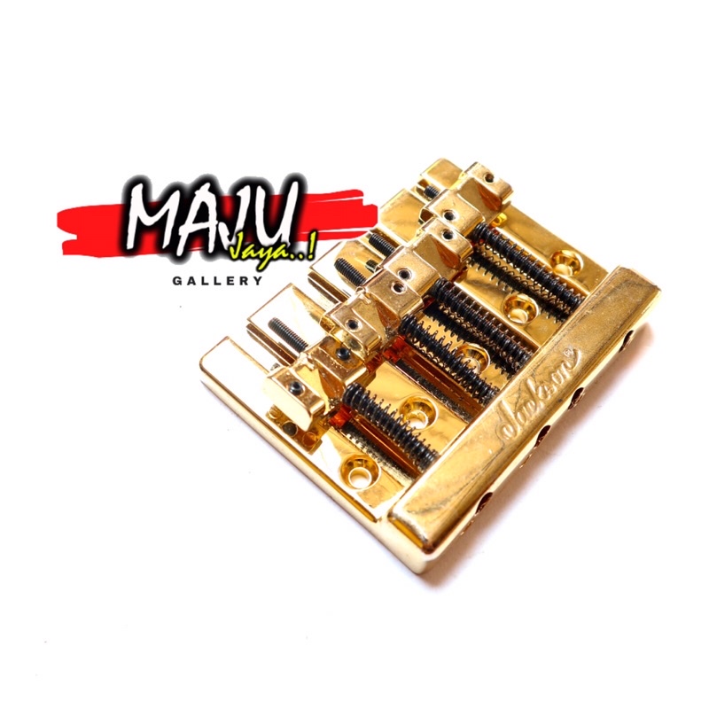 tremolo saddle bridge dudukan bass jackson gold original 4 string