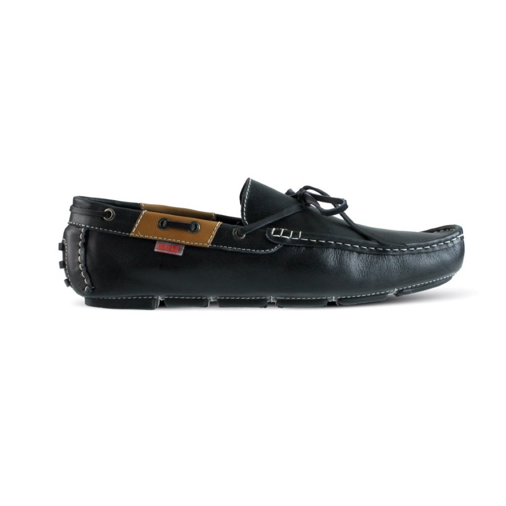 SEPATU MOCCASIN PRIA BLACK 39 sd 43 GF4101 GF