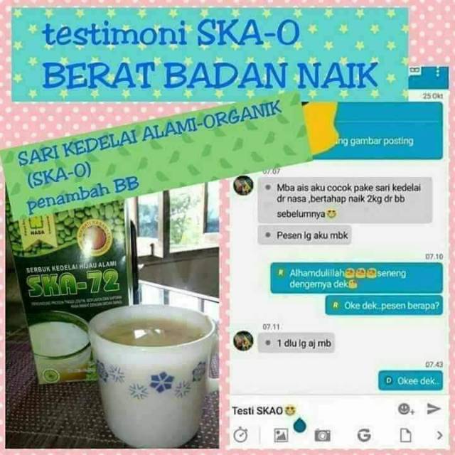 Skao susu kedelai penggemuk dari NASA